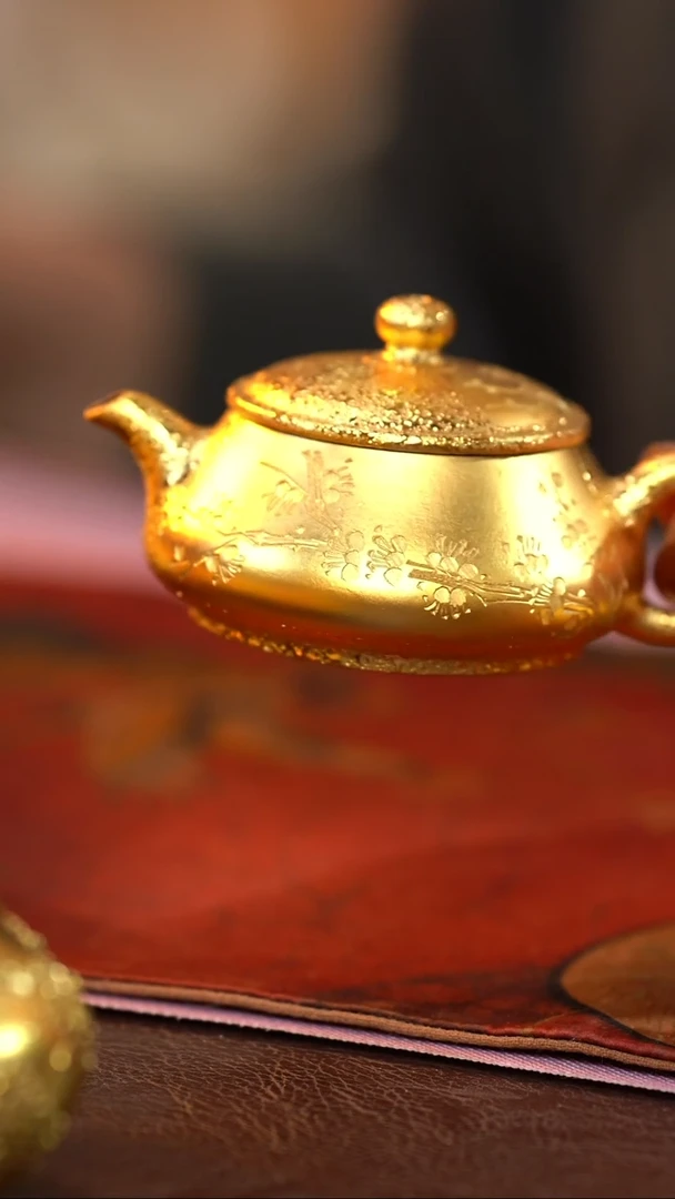 茶杯紫砂【宜景窑系列】金壶
