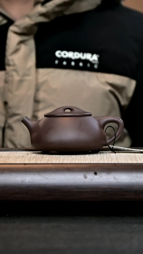【闪购商品】紫砂茶壶AS12530 满瓢 紫泥