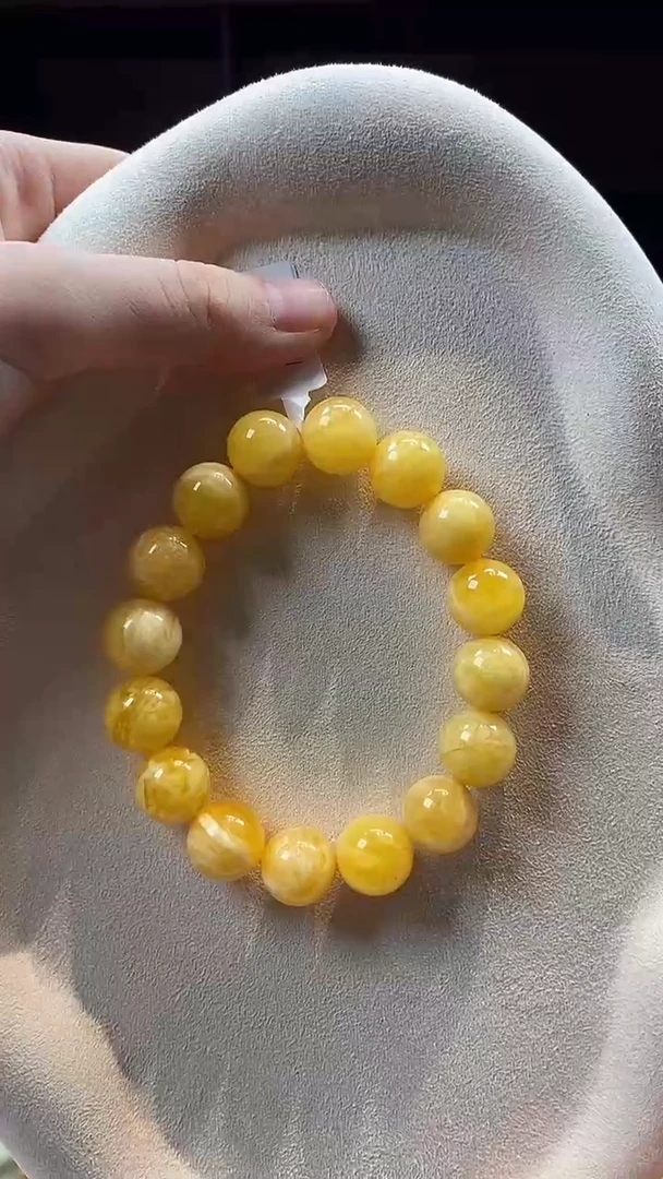 手链琥珀未镶嵌手串