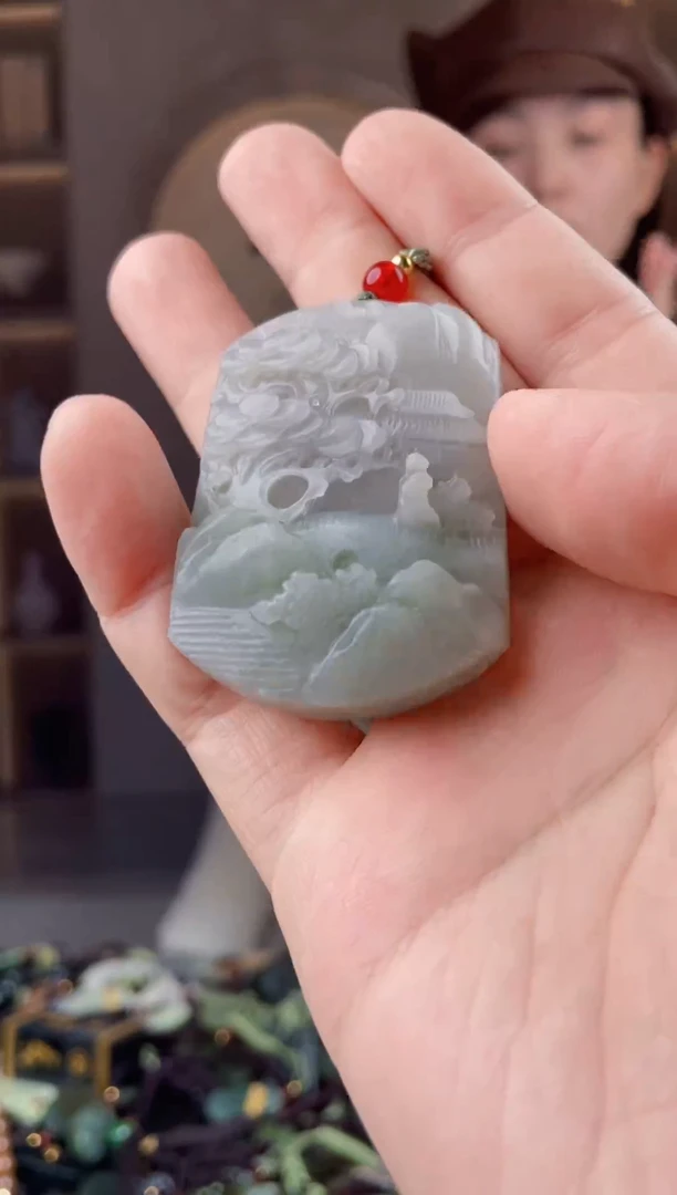 颈饰未镶嵌和田玉拍一发一，多样性发货