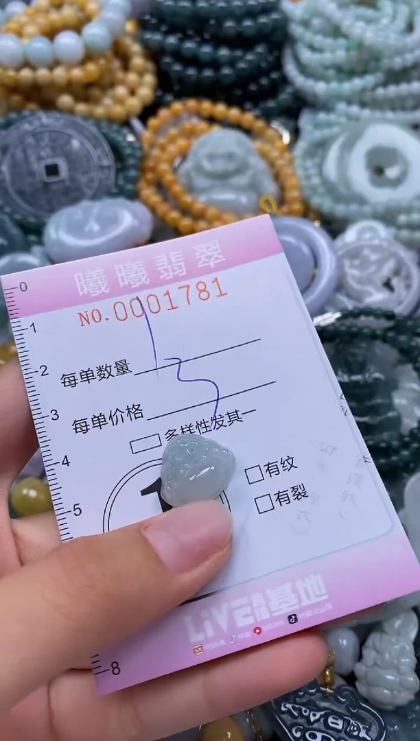 翡翠未镶嵌颈饰闪购0001781