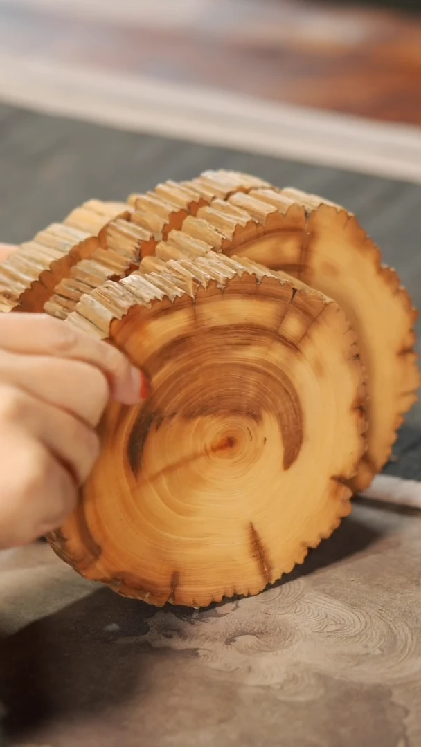 【闪购商品】柏木（崖柏）木雕830陈化料壶承杯垫多样形发其一