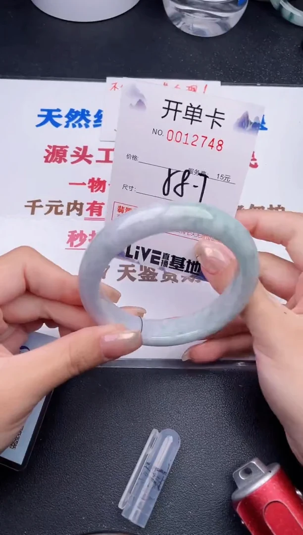 未镶嵌手镯翡翠48