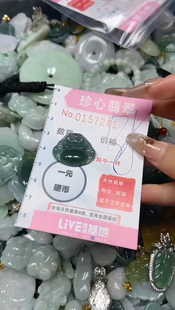 【闪购商品】翡翠颈饰未镶嵌闪购0157241