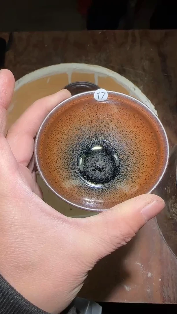 茶盏印春堂柴烧建盏