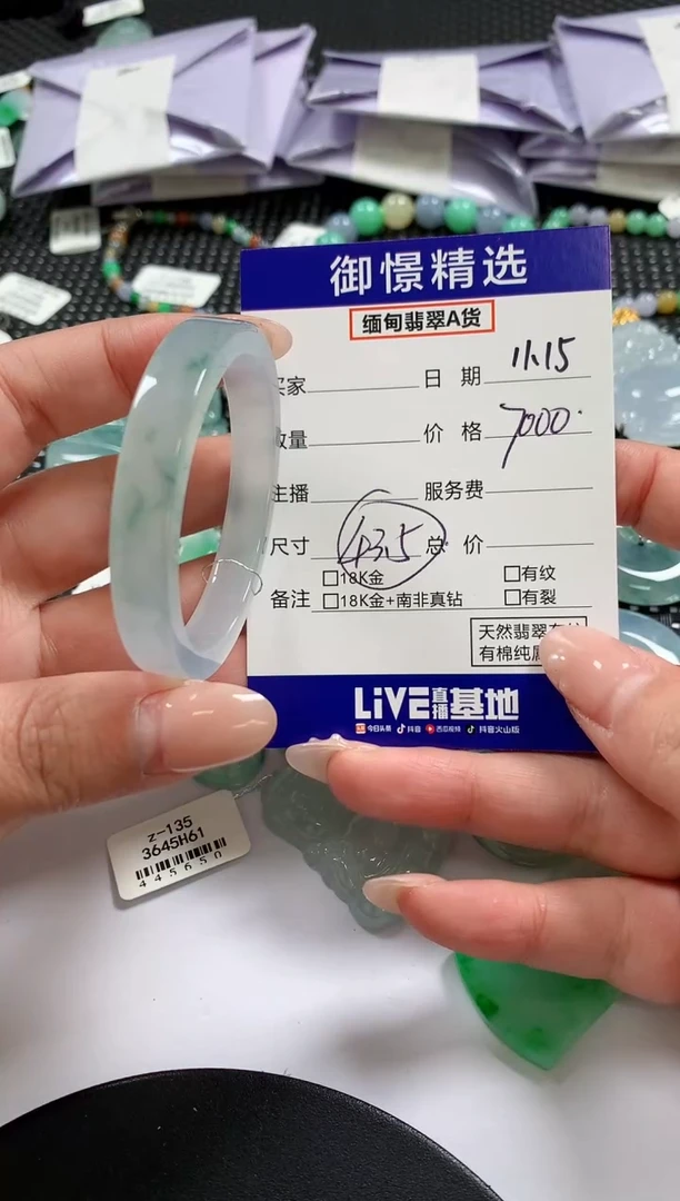 未镶嵌手镯翡翠74