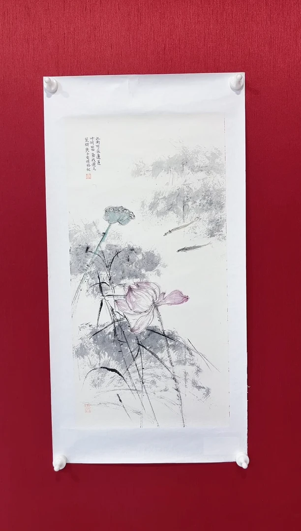 国画秦燕格老师画作