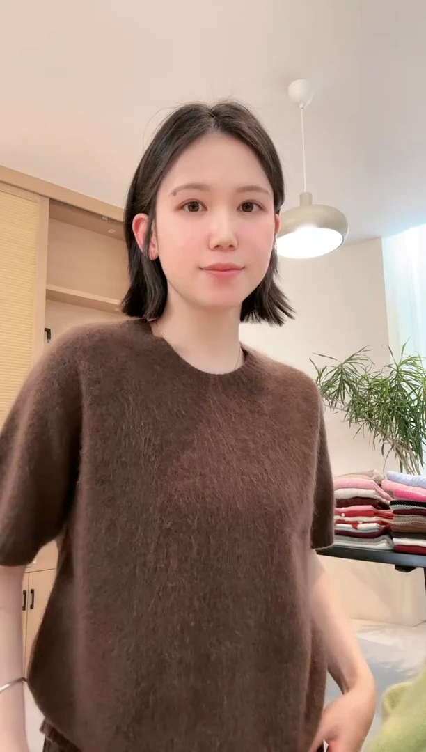 9801-云思咖毛衣