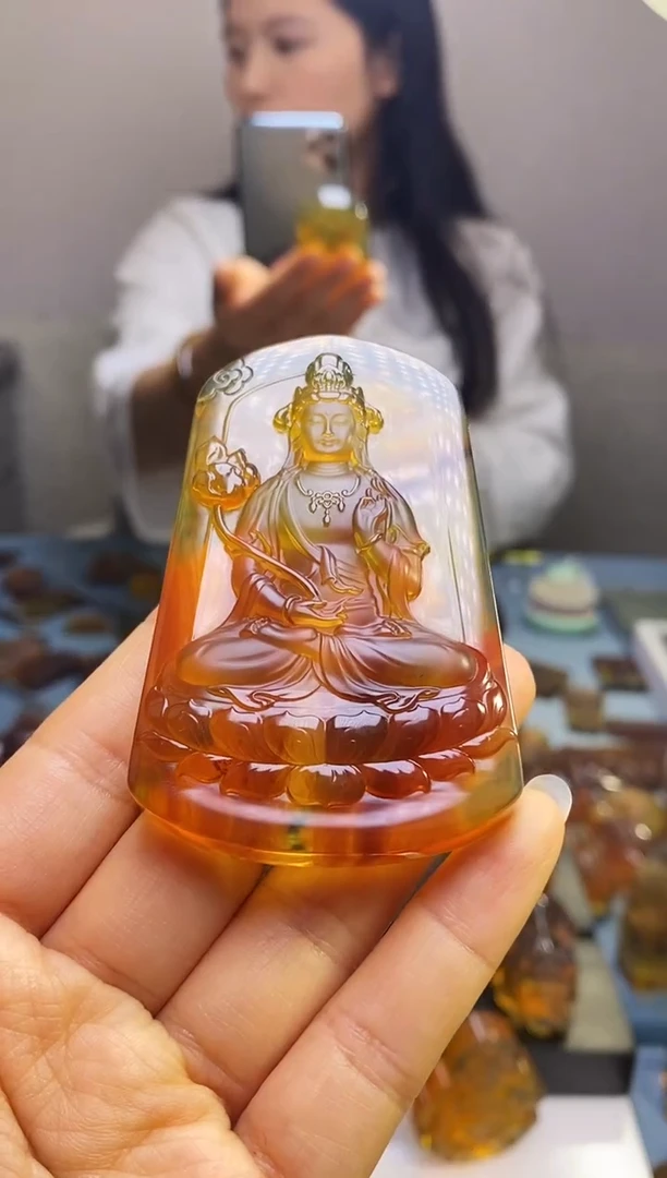 【闪购商品】琥珀颈饰未镶嵌SN6-78（大势至）