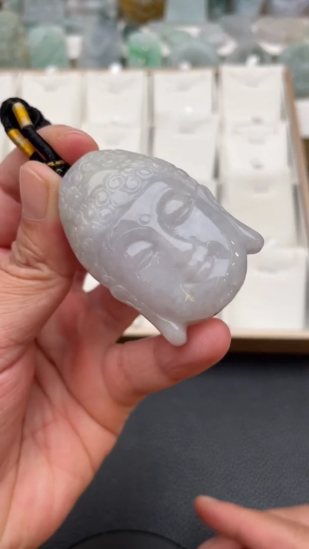 颈饰未镶嵌翡翠天然缅甸翡翠A货238