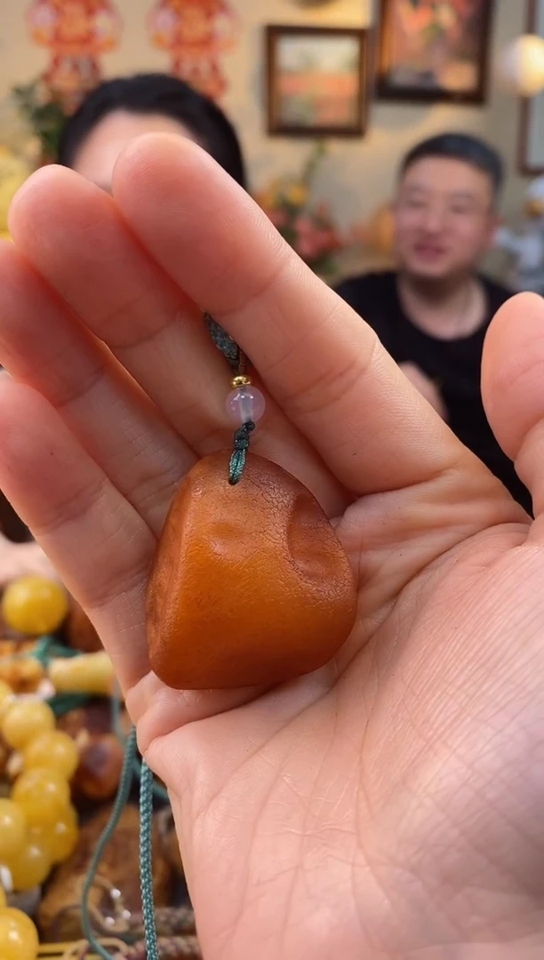 【闪购商品】琥珀颈饰未镶嵌吊坠