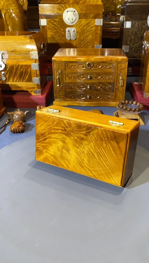 金丝楠小叶桢楠 首饰盒23