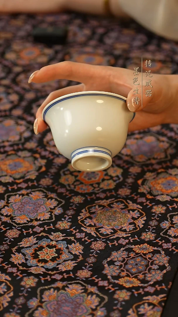 瓷片 涂杏花
