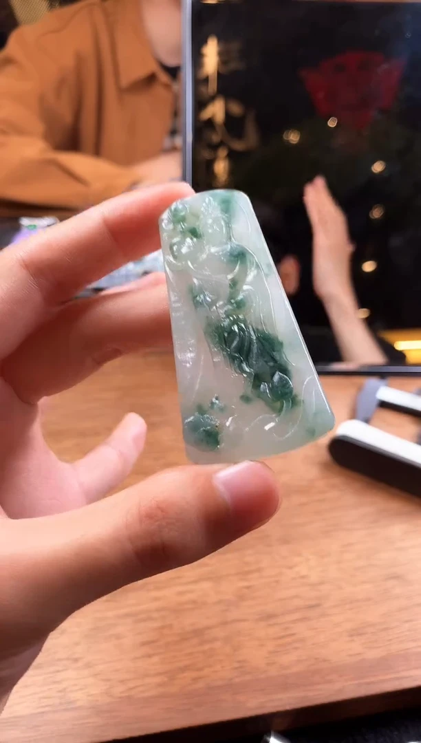 未镶嵌定制翡翠大**生5036毛货不退不换