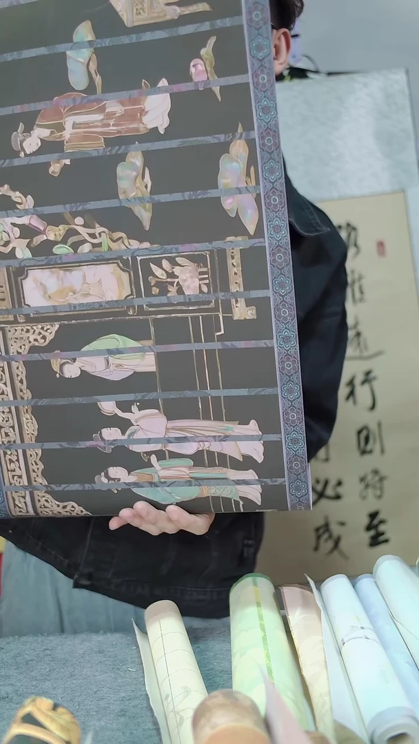 绢布长卷   34*10m