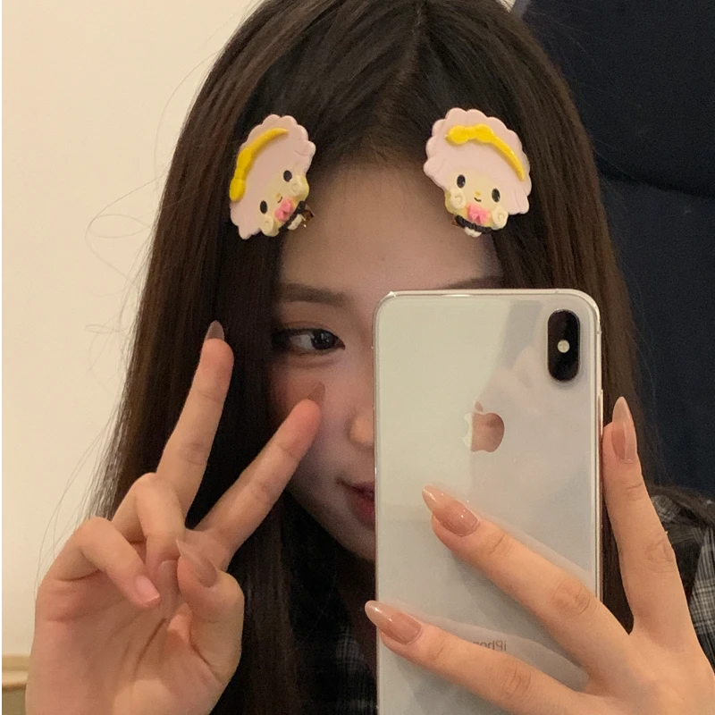 元气满满醋酸夹发夹可爱甜美少女风头饰少女心发饰ins发饰