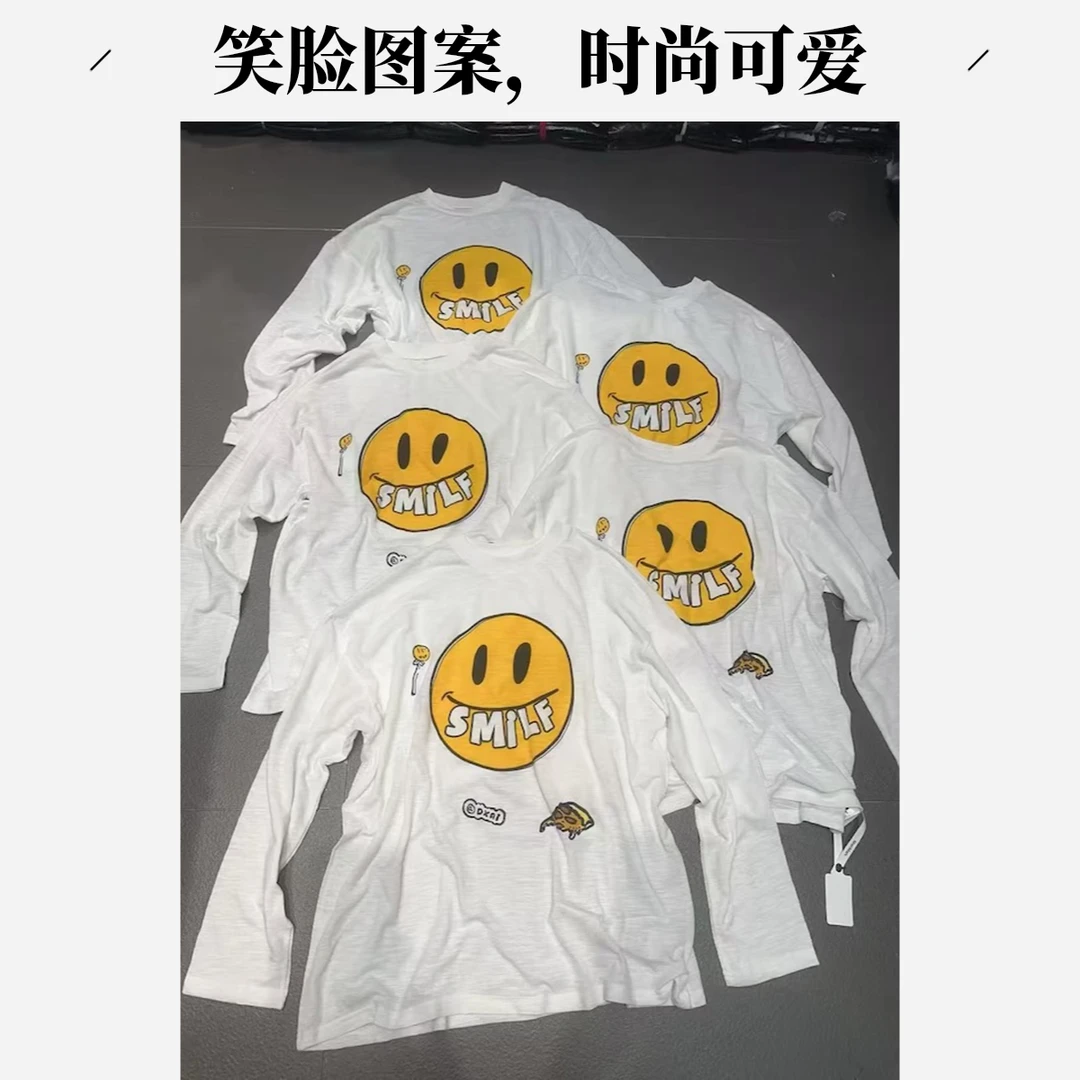 【杨英家特别春夏定制新面料】韩系慵懒感T恤8556