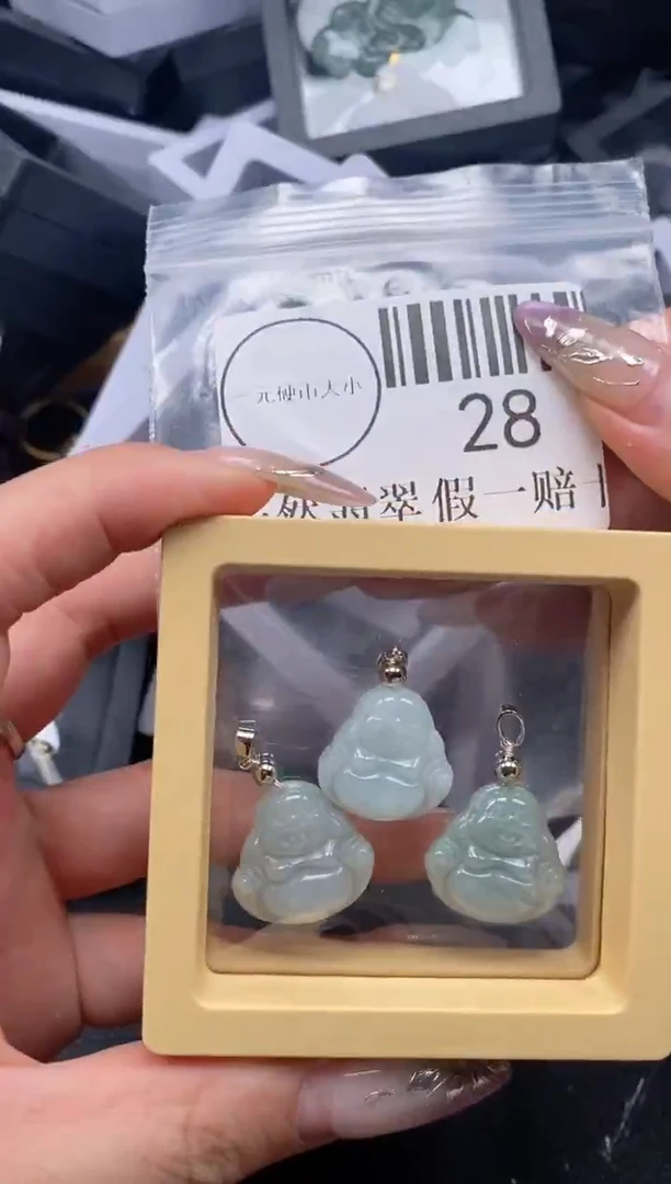 吊坠(不含链)未镶嵌翡翠28