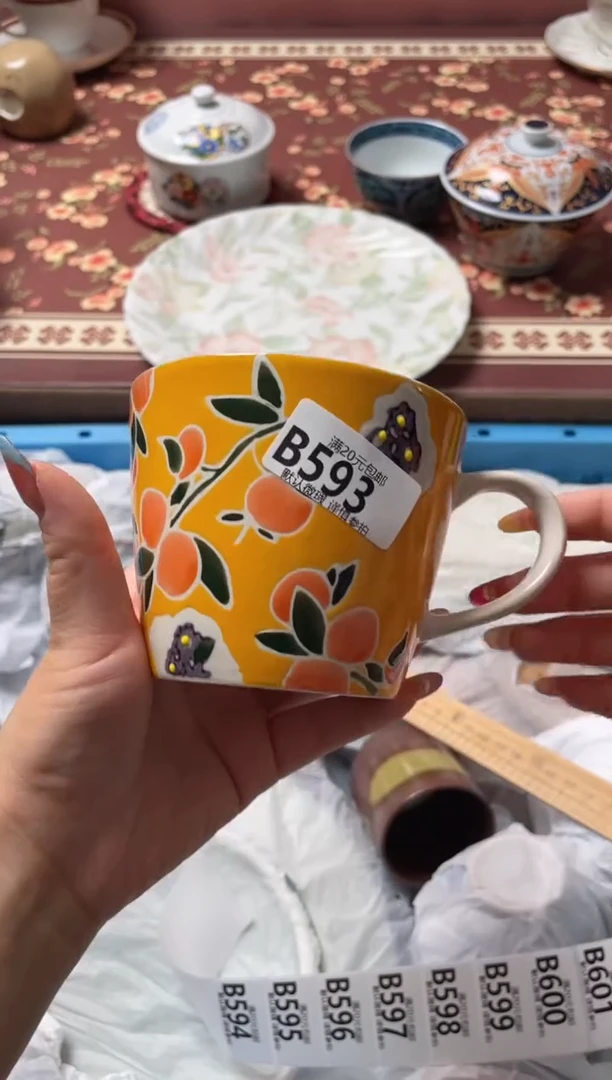 瓷片小**姐瓷器瓷器B593