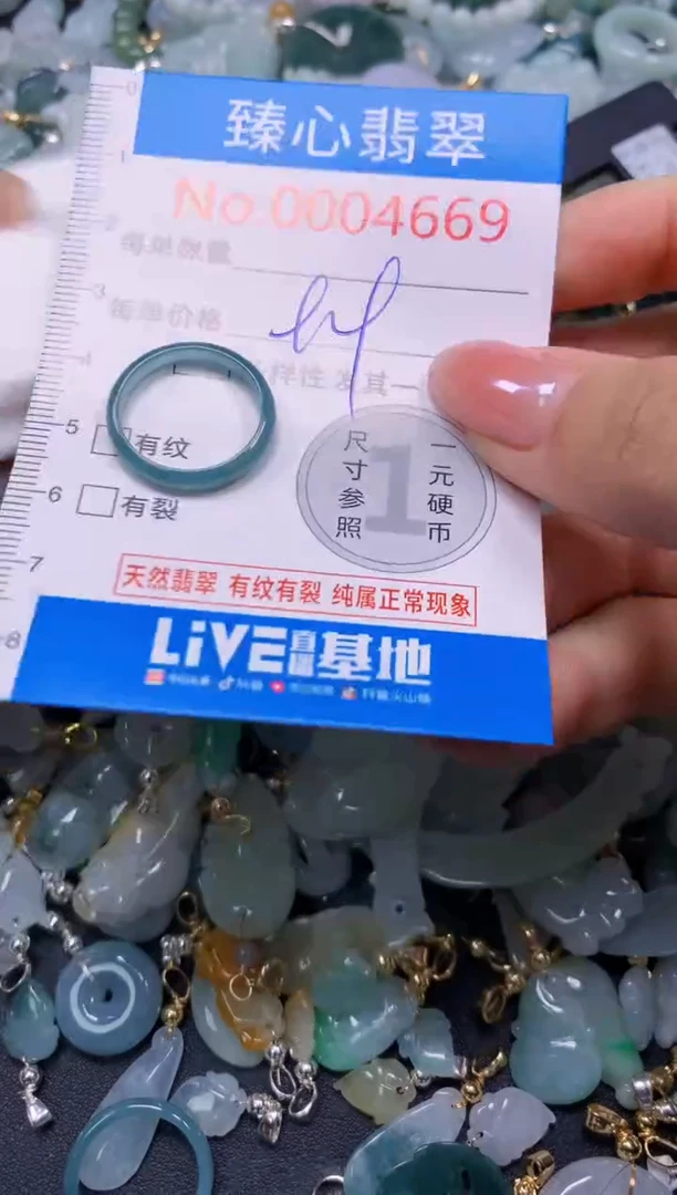 吊坠(不含链)未镶嵌翡翠4669