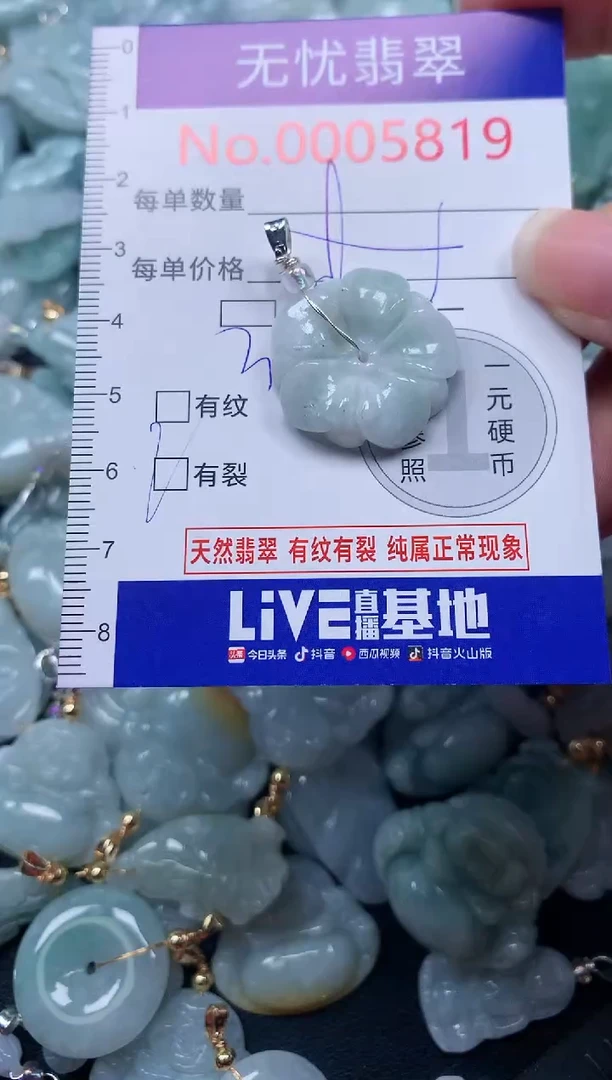 颈饰未镶嵌翡翠5819