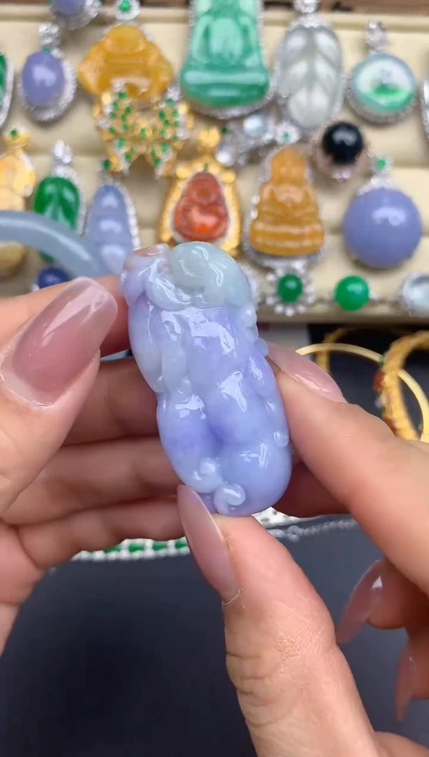 颈饰未镶嵌翡翠103-中国好珍宝