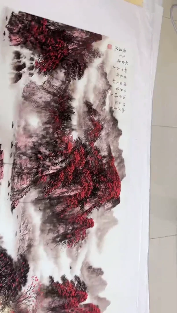 国画九霄甄选国画作品x4