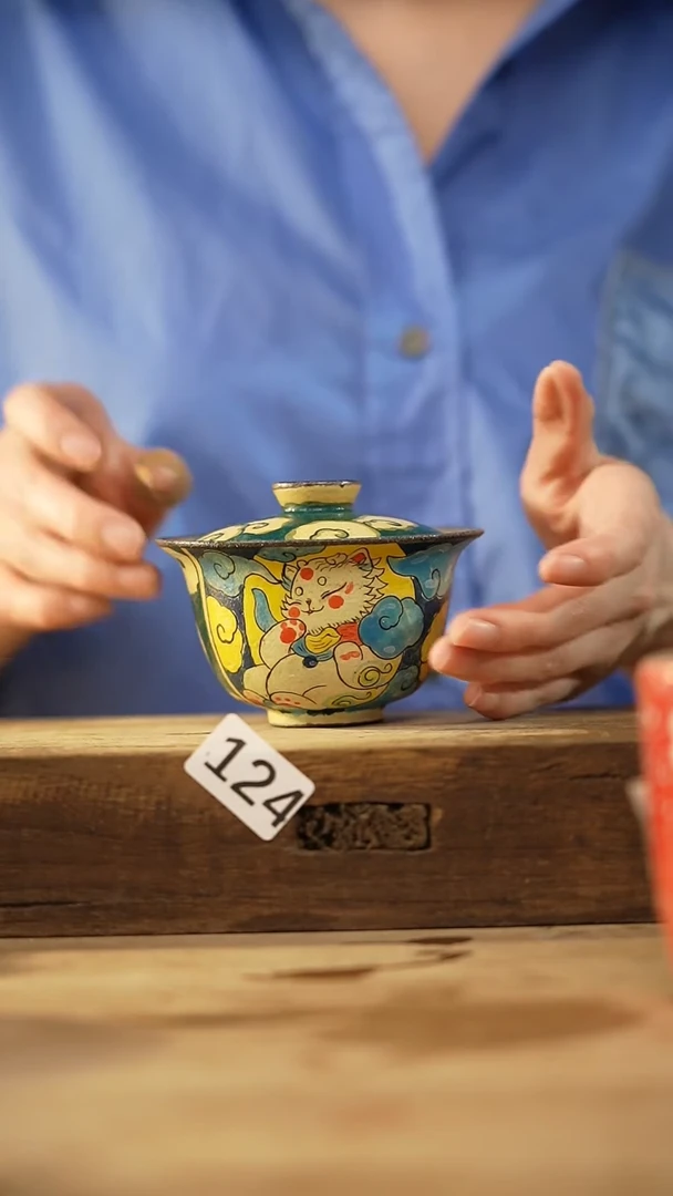 瓷片新品！设计师手作款柴烧动物系列 迷糊