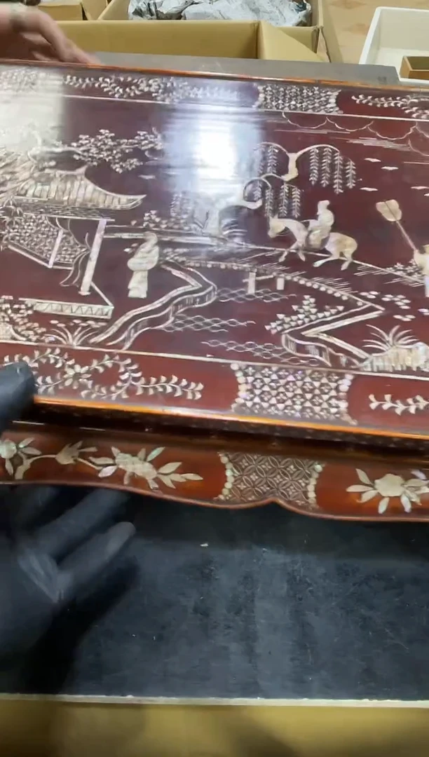 如图所示 阁集工艺品