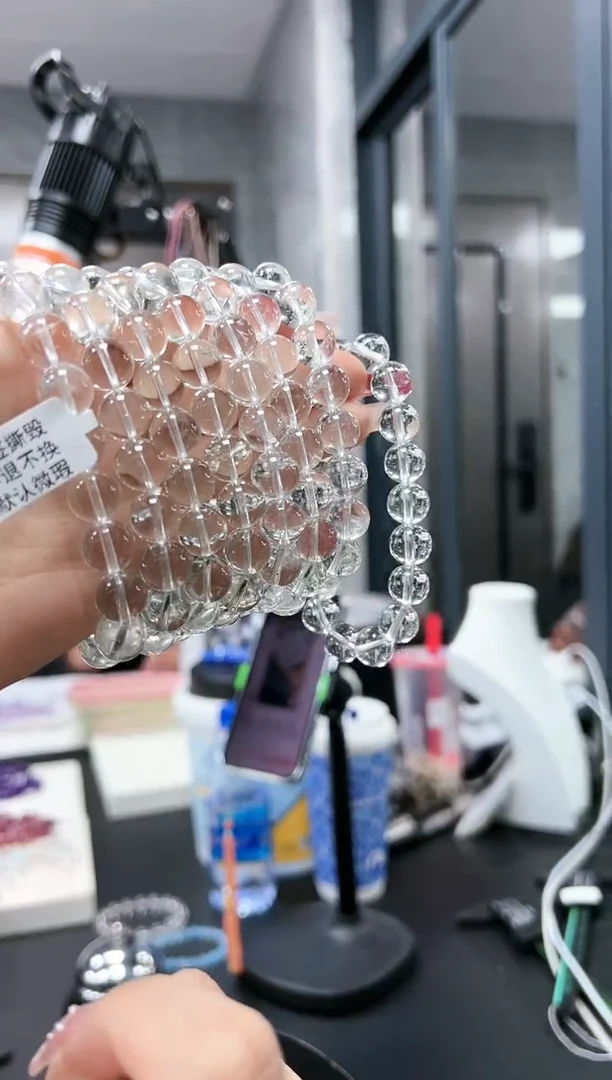 【闪购商品】水晶手串未镶嵌59a多样性发其一/1条默认微瑕