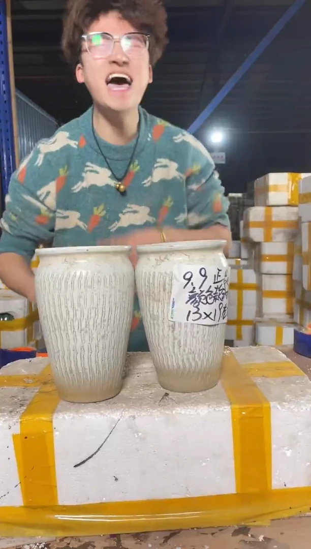 紫砂花盆宜兴紫砂粗陶花盆