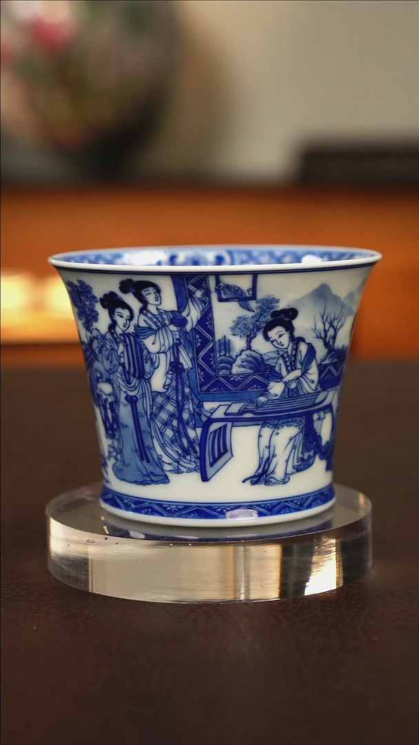 艺家仁十美人物杯