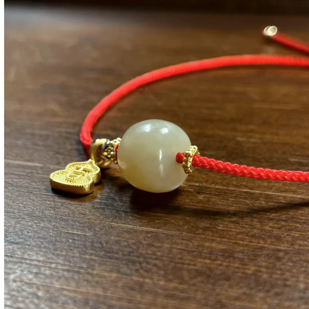【金子家】时尚精美和田玉手绳