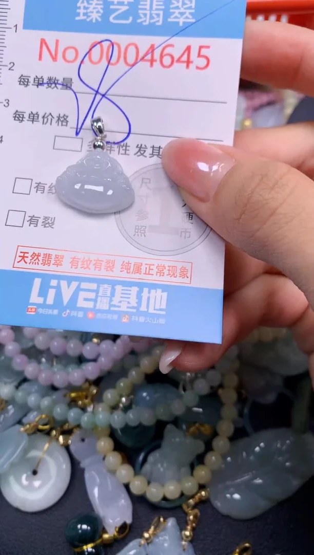 颈饰未镶嵌翡翠4645