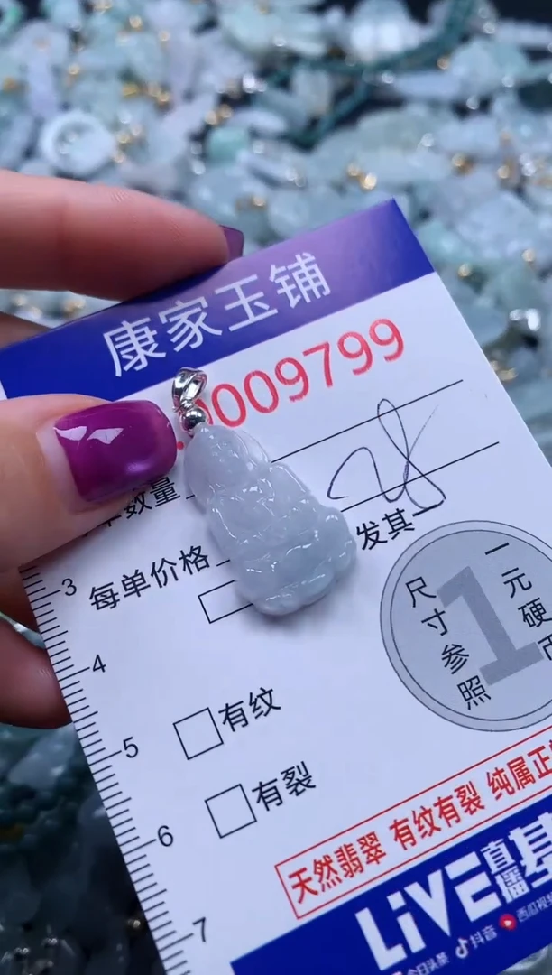 颈饰未镶嵌翡翠9799