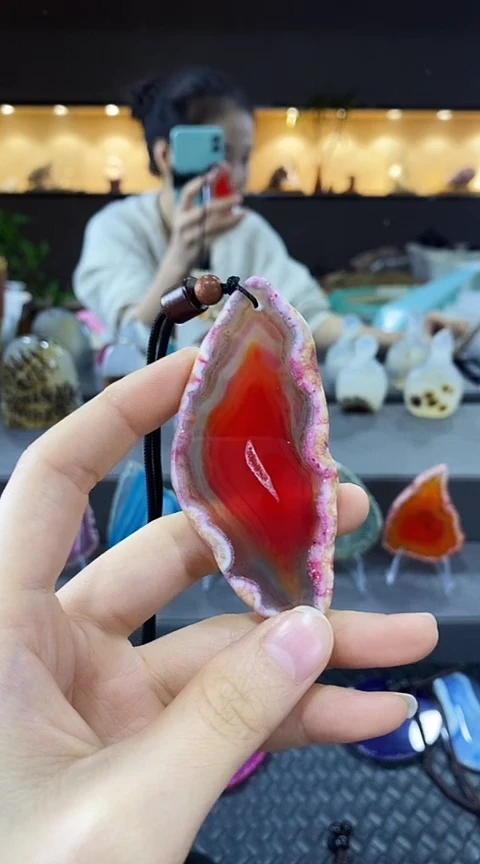 未镶嵌颈饰玛瑙/玉髓精*玛瑙