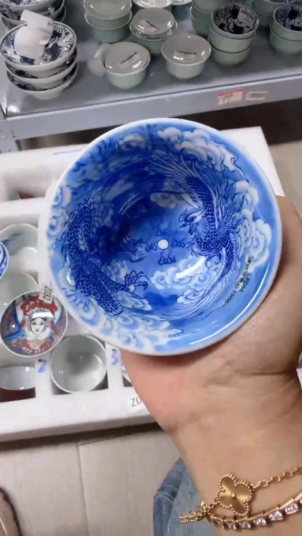 瓷片Z034家庭瓷器日用摆件