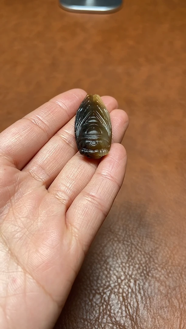 颈饰未镶嵌和田玉和田玉金蝉