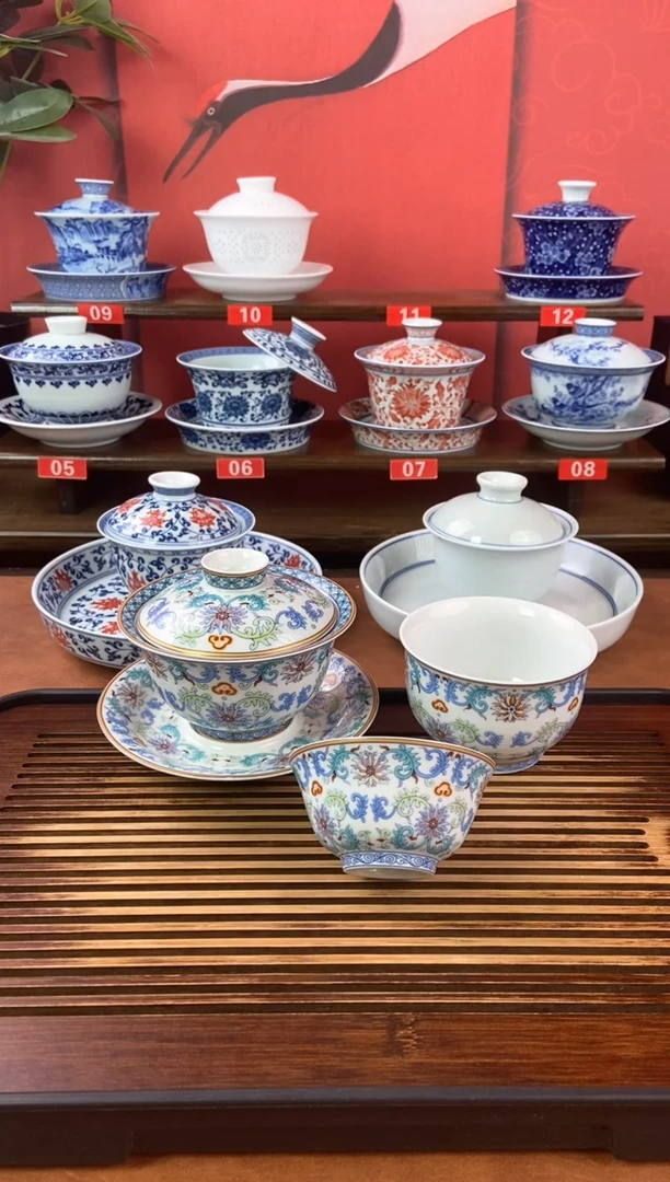 瓷器s***g景德镇高温精选茶具