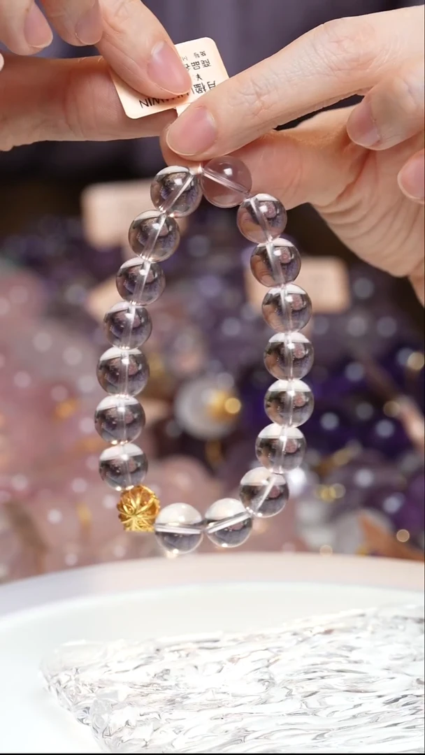 未镶嵌手串水晶紫黄晶手串·MM0025OC333L109