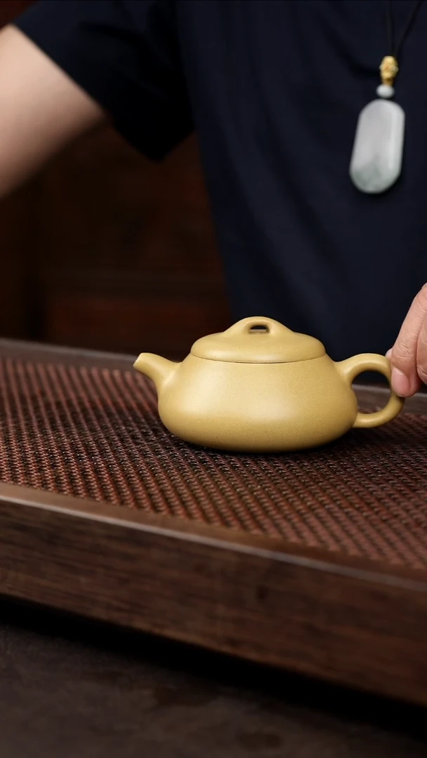 茶壶紫砂2-5矮瓢