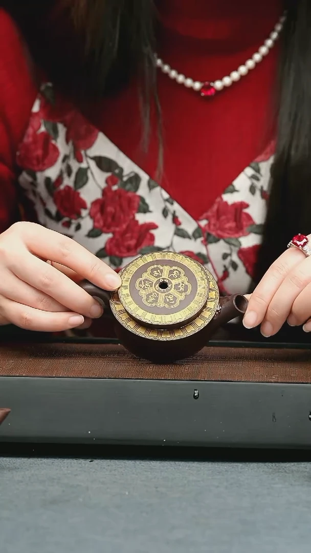 【闪购商品】紫砂茶壶五堂 真言巨轮