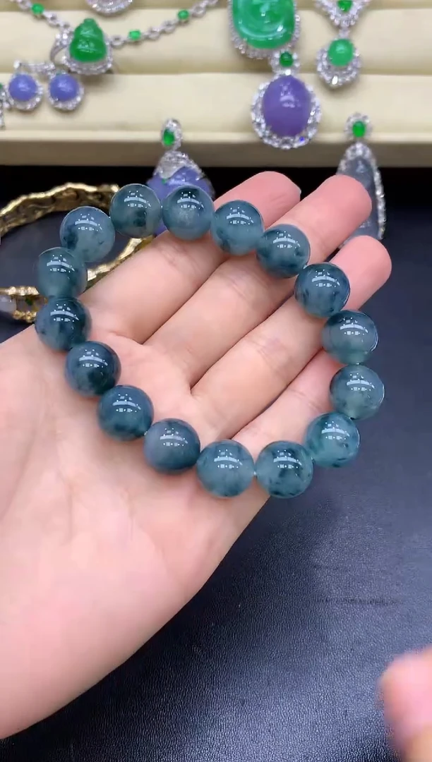未镶嵌手串翡翠438-中国好珍宝