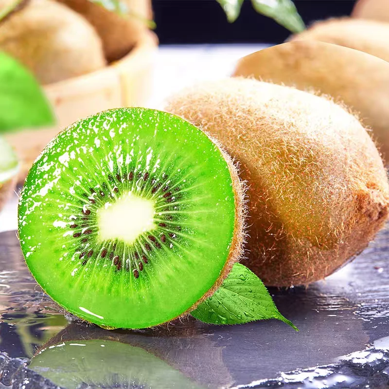 陕西绿心猕猴桃新鲜采摘产地发货酸甜可口 存放2天 变软食用 g