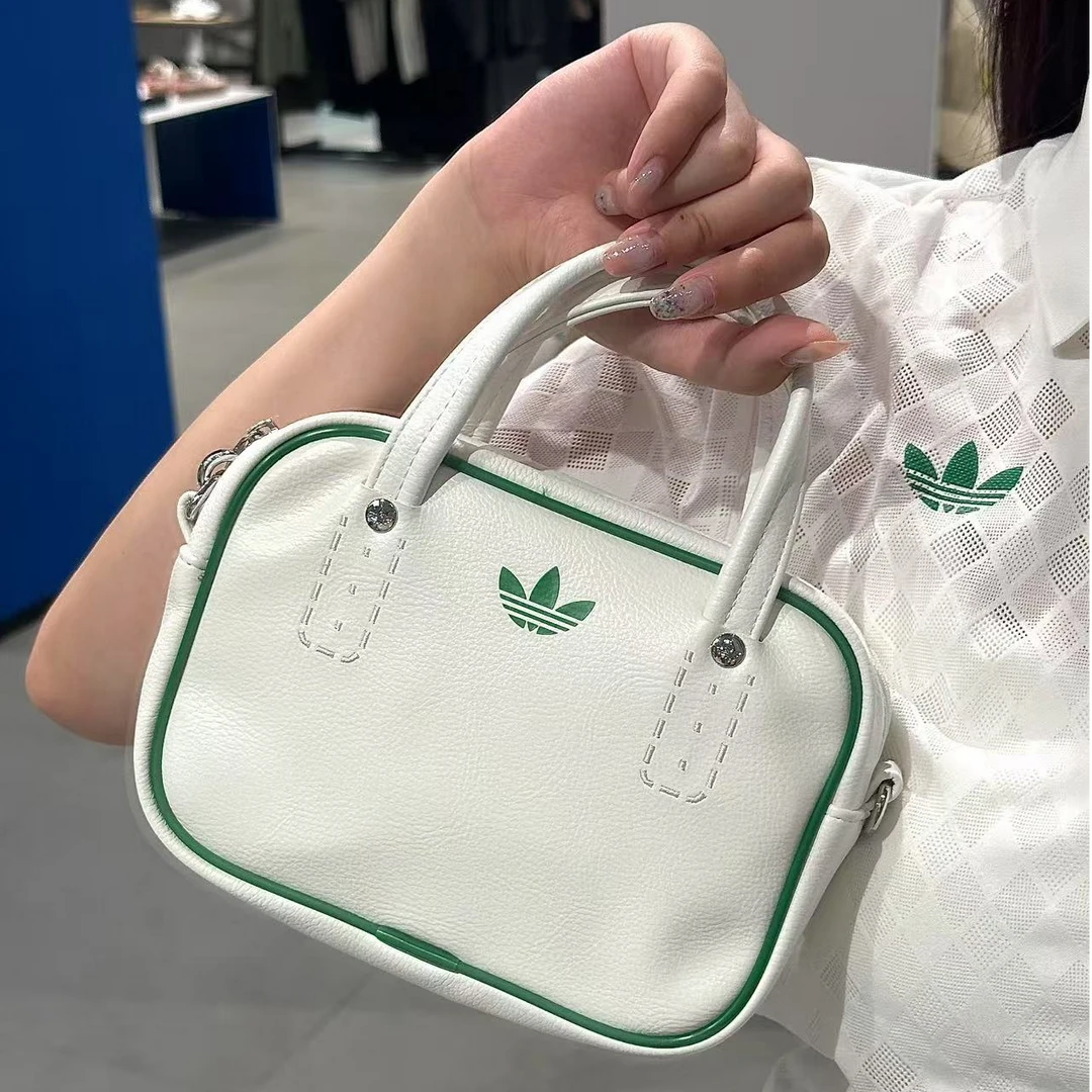 adidas阿迪达斯 ADICOLOR SB 女子舒适休闲运动手提斜挎包JX7873