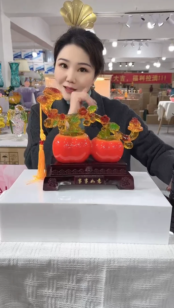 【闪购商品】琉璃泰新花器Q-45