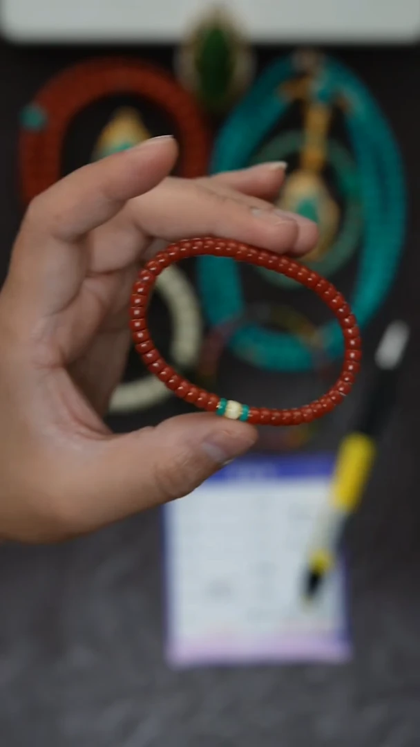 南红玛瑙手串未镶嵌南红手串