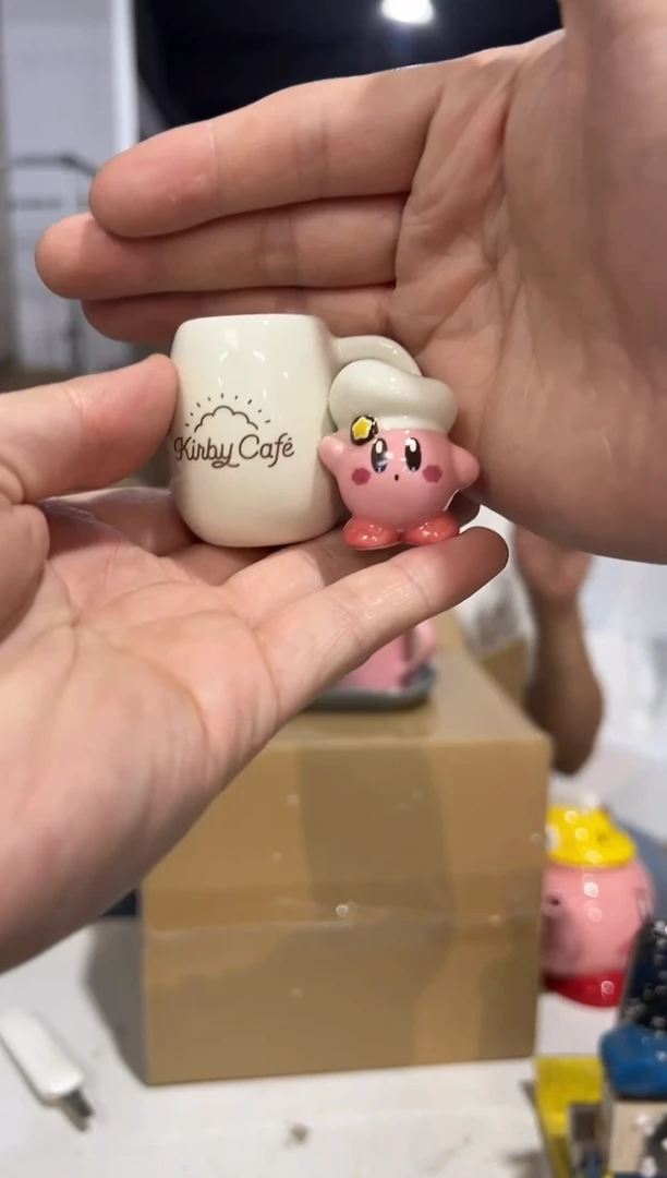 瓷片星之卡比牙刷架