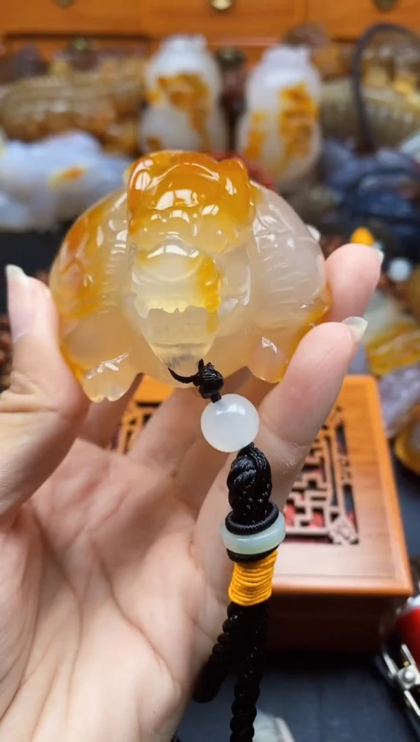 未镶嵌1玛瑙/玉髓老*ll