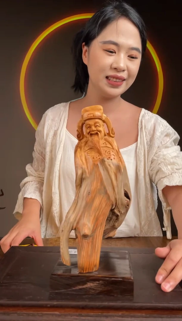 柏木（崖柏）手工摆件,先抢先得! 编号:91